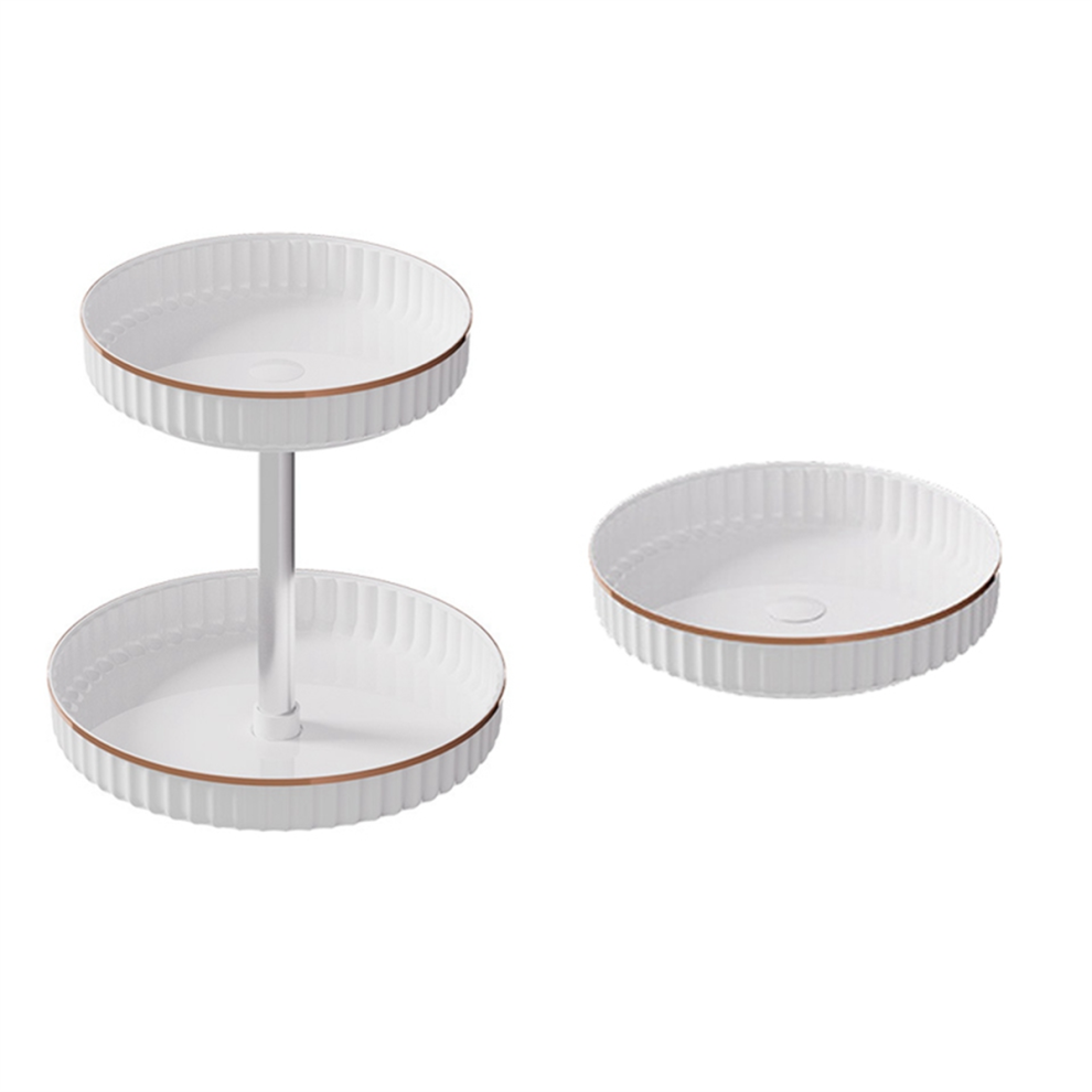 Leichtes, LuxuriöSes 360-Grad-Drehgestell, Rundes Ablagefach FüR KüChenöLflaschen Und GewüRze Auf Der Arbeitsplatte-image