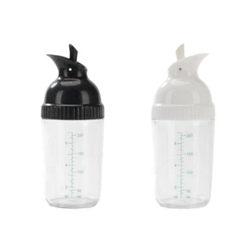 Salad Dressing Container, Bottles Shaker Prevent Leakage Jar with Lid B