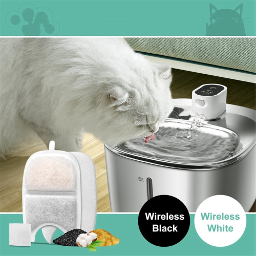 Pet Water Fountain Filter Replacement Set and for 4L Cat Drinker Accessories 1