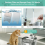 Pet Water Fountain Filter Replacement Set and for 4L Cat Drinker Accessories 6