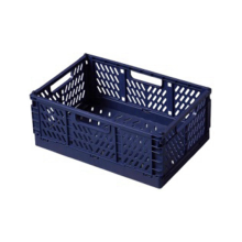 Boîte de rangement pliable, panier utilitaire, conteneur cosmétique, support de bureau, usage domestique, bureau d'école, bleu