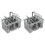 Multifunctional Dishwasher Basket Accessory Adapter C00257140 Cutlery Storage 7