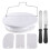 7-Piece Cake Making Tool Kit, Turntable Combination Spatula Baking Set 7