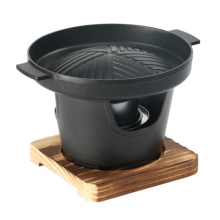 Mini fornello ad alcol per barbecue, giapponese singolo, fornello da cucina rimovibile, utensili da vassoio per esterni