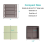 Porta note adesive con stencil, dispenser compatibile con note, organizer per blocco note, B 4