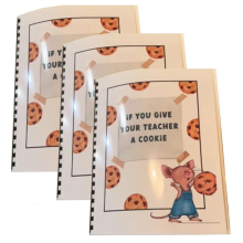 Wenn Sie Ihrem Lehrer einen Keks schenken, Dankeschön-Geschenkbuch, kreativ und aufmerksam für Lehrer, 3 Stück