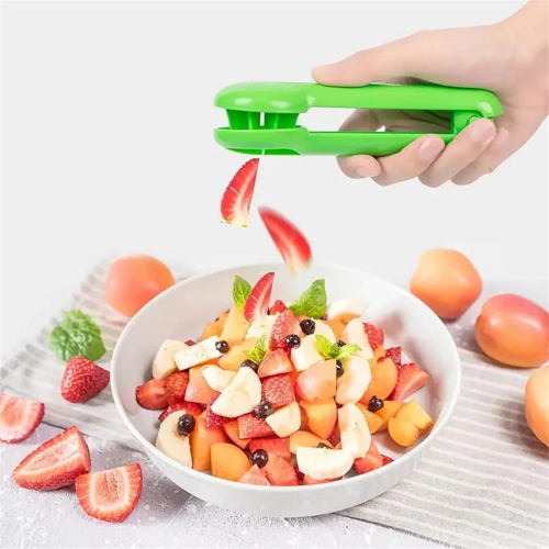 Grape, Tomato, Cherry, Strawberry Cutter, Multi-Function Vegetable and Fruit Bladeless, Children'S Products 2