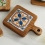 Solid Wood Tile Insulation Pot Mats, Home Retro Placemats, High Temperature Resistant Kitchen Table Mats Coasters A 2