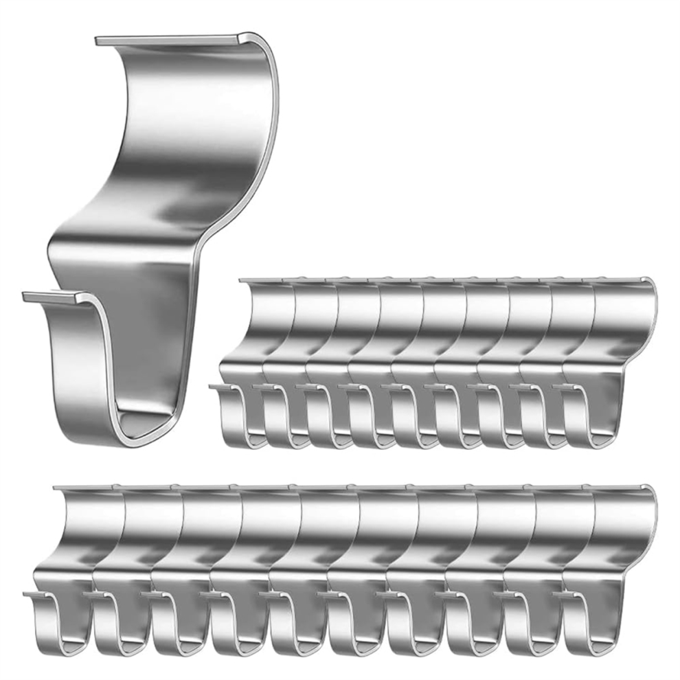 Hooks For Siding, Heavy Duty Siding Clips Hangers, No-Hole Needed Outdoor Home 4852752444498