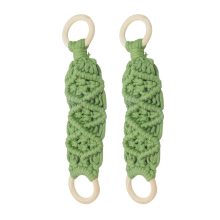 2 x Handtuchklammern für die Küche, gehäkelter Geschirrhalter zum Aufhängen, für die Küche, Handtuchhalter, Handtuchring B