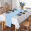 Disposable Plastic Tablecloths Satin Table Runner Set Dot Tablecloth for Party,D 7