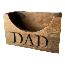 Wooden Hat Rack, Baseball Cap Storage Home Office Decoration, Gift Khaki
