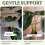 2Pcs Plant Stem Plastic Support,Flower Holder,Reusable Retaining Support,A+B 6