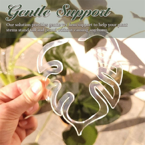 1Pcs Plant Stem Plastic Support,Flower Holder,Reusable Retaining Support,B 2