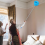 Ceiling Fan Cleaner Duster Telescopic Handle with Removable Cleaning Head Reusable Microfiber Blade A 7