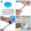 Ceiling Fan Cleaner Duster Telescopic Handle with Removable Cleaning Head Reusable Microfiber Blade A 1