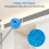Ceiling Fan Cleaner Duster Telescopic Handle with Removable Cleaning Head Reusable Microfiber Blade A 2