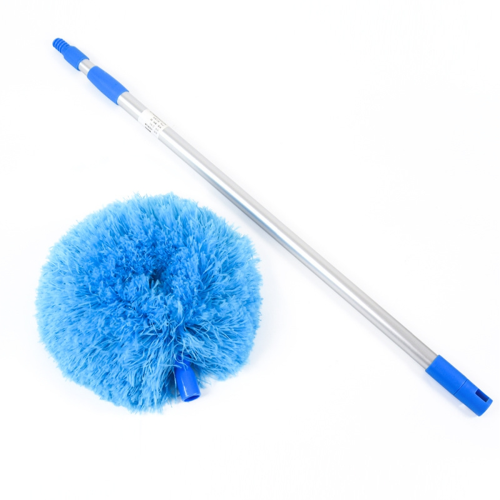 Ceiling Fan Cleaner Duster Telescopic Handle with Removable Cleaning Head Reusable Microfiber Blade A 2