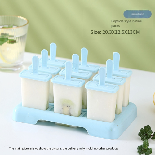 Eiscreme-Eis am Stiel-Form, DIY-Maker, Formschale, Küchenhelfer, Pink 1