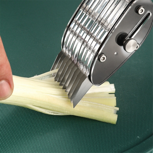 Cutter Efficient Labor-Saving Cuttlefish Tool for and Cutting Green Onion Slicing Kitchen,5mm 1