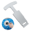 Pool Plug Removal Tool, Metal Eyeball Seat Tool for Hydrostream Return Jet Fitting 2Pcs 3