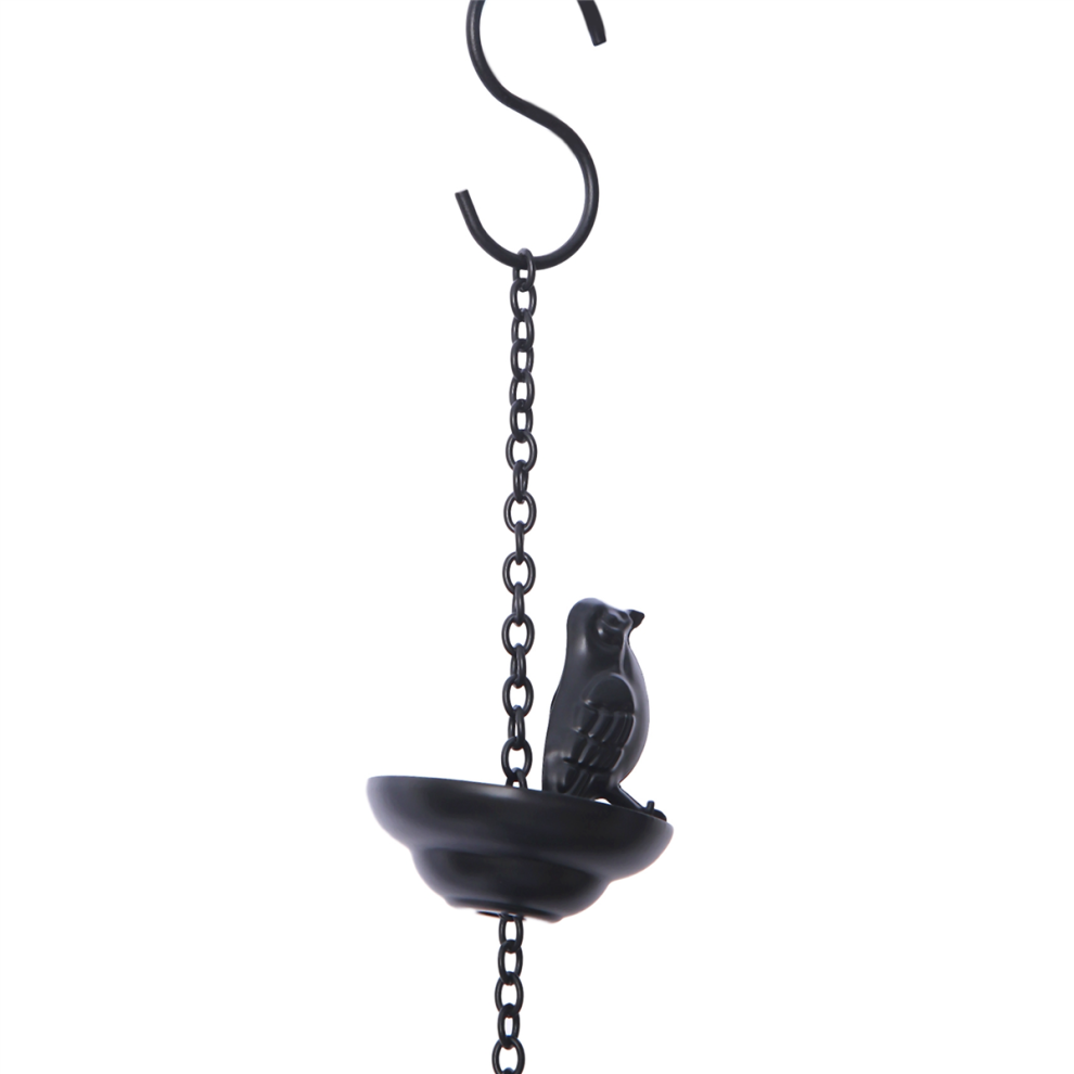 Mobile Birds On Cups Rain Chain For Outside, Chains Gutters Downspouts Home,9X7x60cm 4852752456231