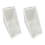 Triangle Sandwich Container Reusable Washable Box Clear Boxes 2PCS 8