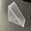 Triangle Sandwich Container Reusable Washable Box Clear Boxes 2PCS 7