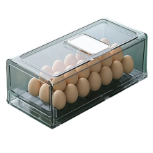 Drawer Refrigerator Storage Box, Stackable Kitchen Cabinet Fresh S