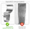 Stainless Steel Vinyl Board Wall Seam Panel Hook Punch-Free 3
