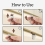 Stainless Steel Vinyl Board Wall Seam Panel Hook Punch-Free 4