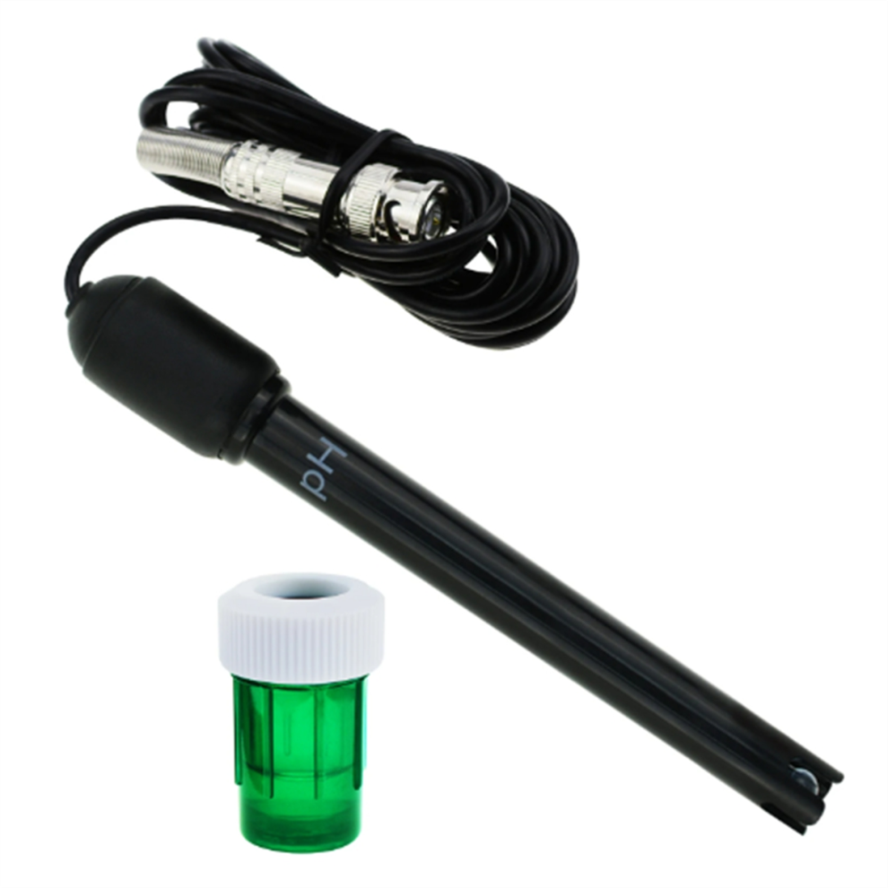 Ph Electrode Sensor Probe Water Analyzer Tester For Aquarium Hydroponics Industry Experiment 300Cm Cable 4852752464991