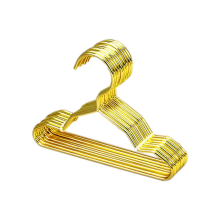 15Cm Pet Apparel Hangers Small Metal Clothes Hanger for Dog Cat Puppet Doll Store Support Mini