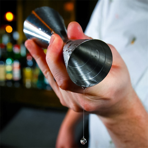 Cocktail Jigger Misurino Bicchiere Doppio Testa Bar Party Wine Shaker per Casa 2