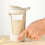 Battery-Powered Automatic Blender Cup High Temperature Resistant Coffee Convenient Milk Powder B 8