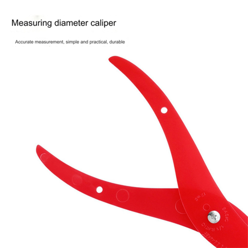 Pottery Tool Arc Plastic Caliper Inner and Outer Diameter Measuring Ceramic Sculpture 1