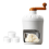 Snow Cone Machine Manual, Ice Crusher for Cones, Shaved Maker Home, with 3 Boxes Smoothies 1