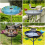 Solar Water Agitator, Circular Wave Generator, Rockery Tool, Landscaping Tool 7