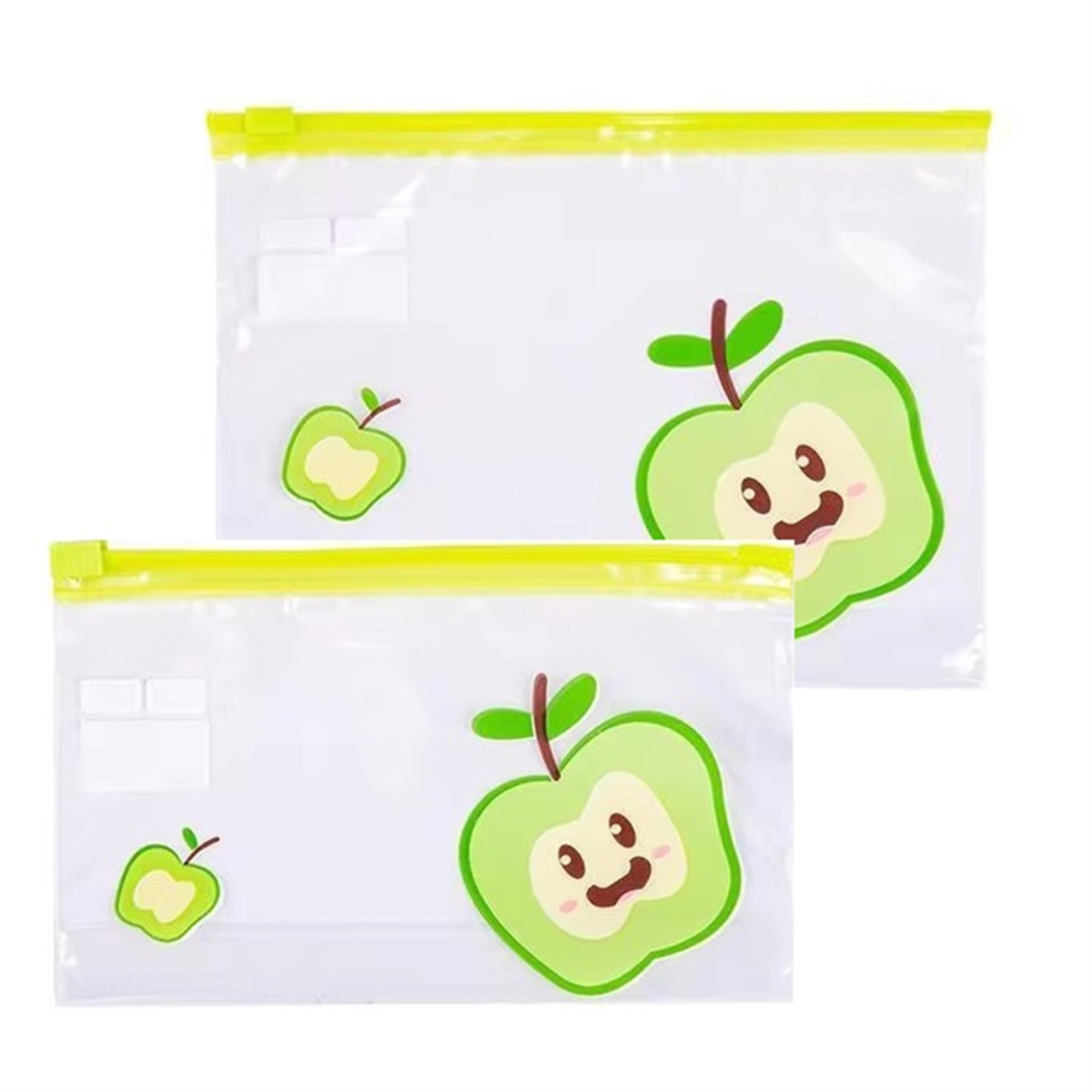 Exogio Reusable Food-Grade Transparent Storage Bag Seal Container With Fruit And Vegetable M+S