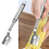 Long Handle Stainless Steel Corn Stripping Tool, Magic Peelers, Stripper Cob Tool (2PCS) 8