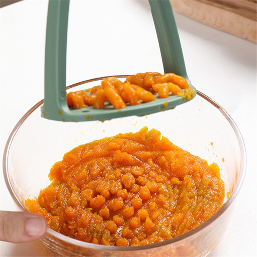 Pressed Potato Masher Ricer Puree Juice Maker Pusher Smooth Mashed Potatoes Crusher Fruit Tools Kitchen Brown 2