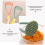Pressed Potato Masher Ricer Puree Juice Maker Pusher Smooth Mashed Potatoes Crusher Fruit Tools Kitchen Brown 7