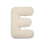 Coussin décoratif avec lettres anglaises et alphabet E 1
