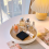 Decorative Tray Small Round Home Bathroom Wooden 2
