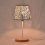 Table Lamp, Metal Lampshade and Base with Tree Pattern,Suitable for Tabletop Pendant Lamp Wall White US PLUG 4