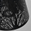 Table Lamp, Metal Lampshade and Base with Tree Pattern,Suitable for Tabletop Pendant Lamp Wall White US PLUG 5