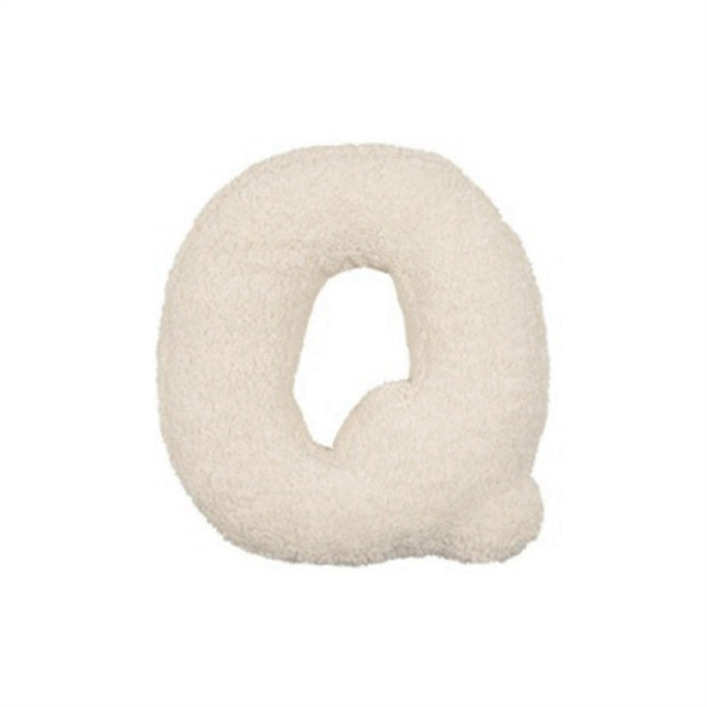 Letter Pillow English Letters Throw Cushion Decorative Alphabet Q Exogio