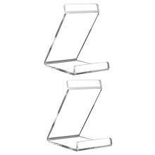Record Display Stand -Clear Acrylic Now Playing LP Cover Holder for Desktop/Tabletop Music Album Storage Lover