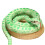 Simulation Python Plüschtier Riesenkobra Tierpuppe Halloween Dekoration Geschenk Grün 10