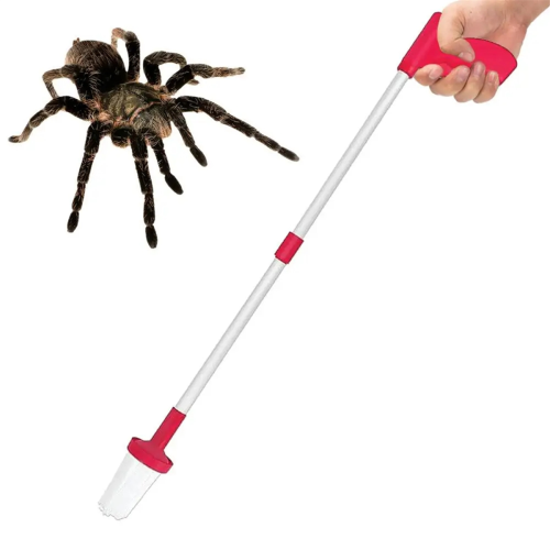 Spider Catcher Long Handle Folding Cockroach Grabbers Traps for Garden 1
